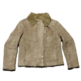 ARMANI JEANS【studded】Mouton jacket