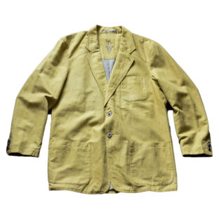 CAMEL【linen】Tailored jacket