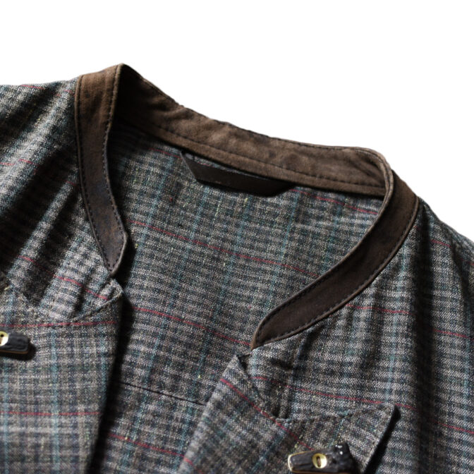 Euro Vintage【checked】Tyrolean jacket | ＋pLus （プラス）