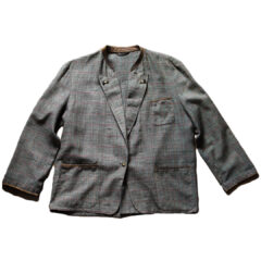 Euro Vintage【checked】Tyrolean jacket