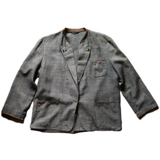 Euro Vintage【checked】Tyrolean jacket