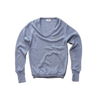 80’s LACOSTE【v-neck】knit
